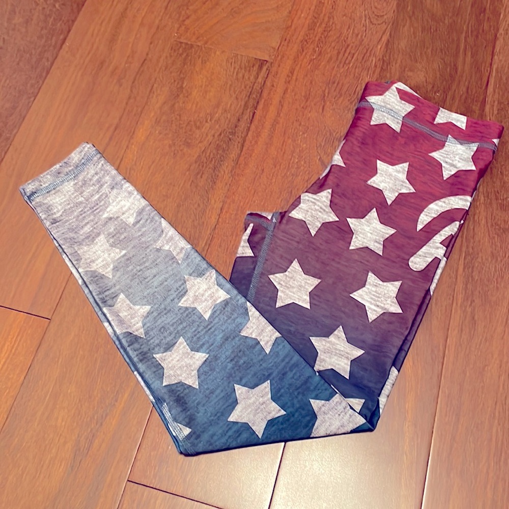 Peloton X Terez Ombré stars leggings BNWT
